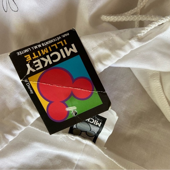 DISNEY 90s Vintage NWT 100% Cotton Jacket Sweater Windbreaker Women’s size m-l - Picture 6 of 8